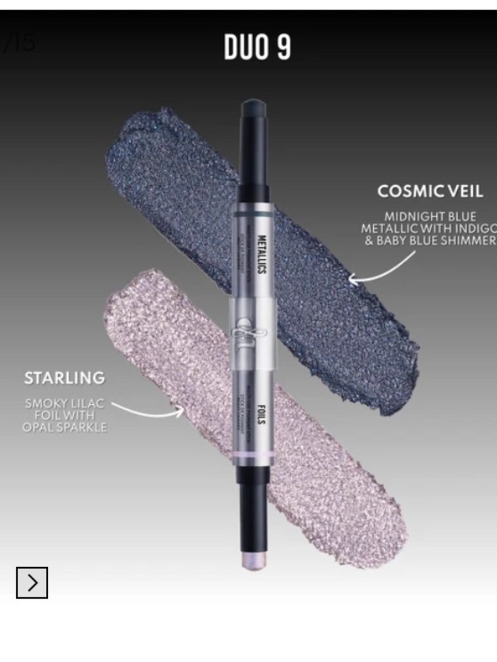 Danessa Myricks Beauty COLORFIX Stick Duo #9 Shadow Cosmic Veil/Starling NIB✅